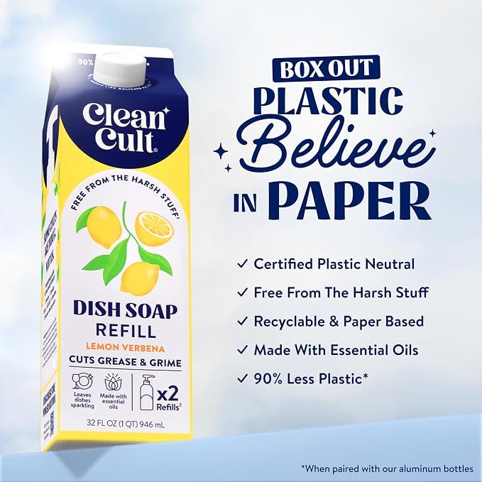 Cleancult Dish Soap Liquid Refill - Image 2