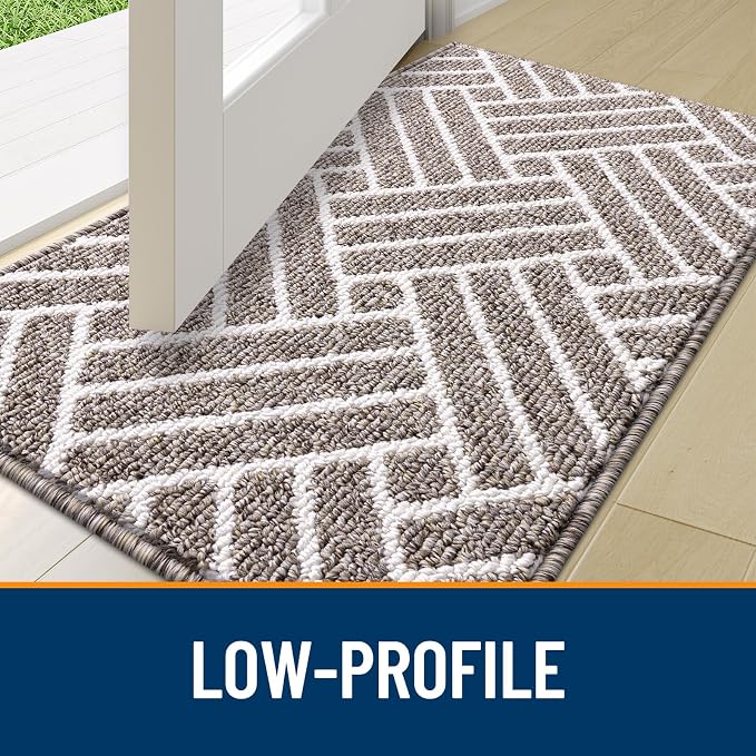 OLANLY Indoor Door Mat, 32x20 Inch, Dirt Resistant and Absorbent, Non-Slip - Image 4