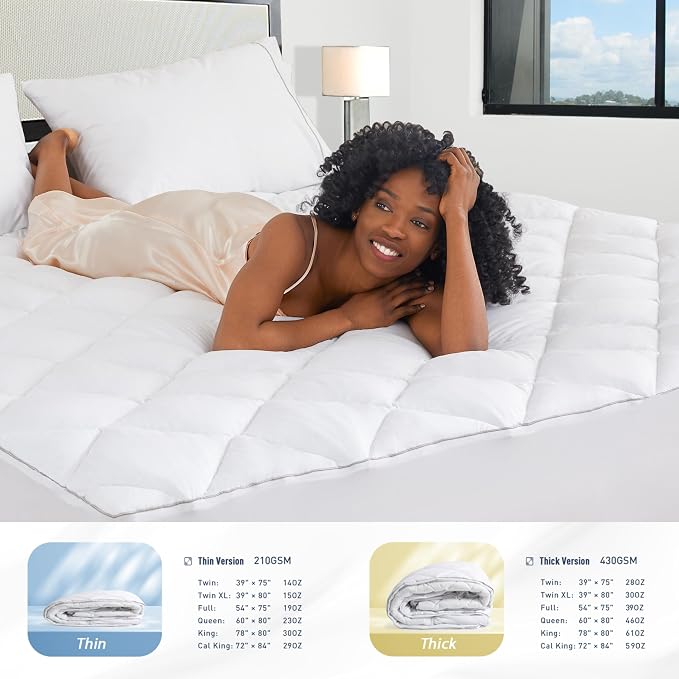 Sunflower California King Mattress Pad Cover, Cotton Mattress Cover - Image 7