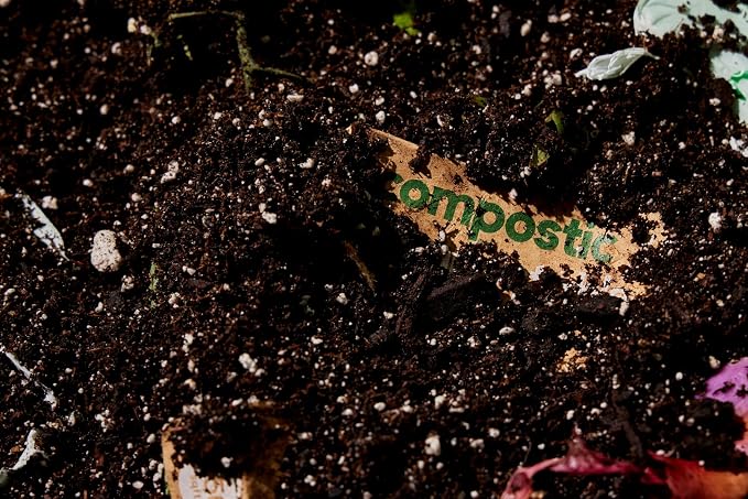 Compostic Home Compostable Trash Bags, 3 Gallon Small Kitchen Rubbish Bags - Image 8