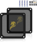 140mm Fan Filter PC Dust Filter Computer Fan Grills Dust Mesh Magnetic Frame PC by YIMATEECO