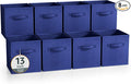 Sorbus 13 Inch Collapsible Fabric Storage Cubes by Sorbus