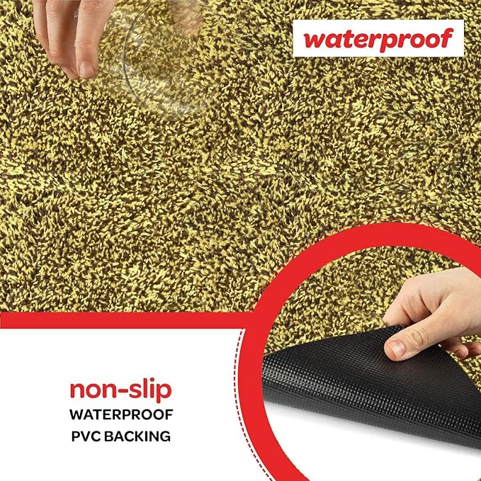 Premium Microfiber Indoor Door Mat – 36"x72" Washable Entry Mat, Waterproof - Image 4