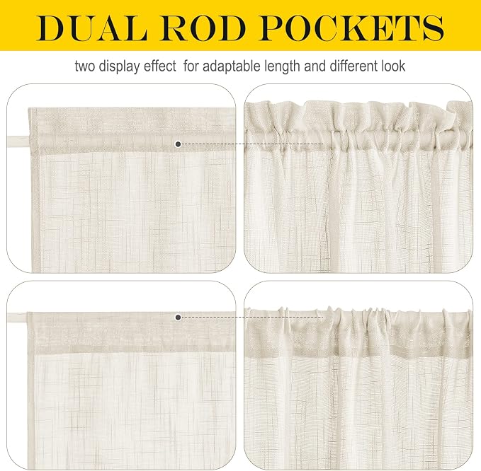 NICETOWN Side Door Front Curtains - Image 6