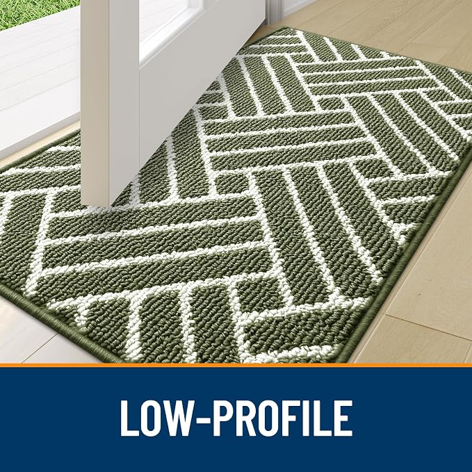 OLANLY Large Indoor Door Mat, 59x35 Inch, Dirt Resistant and Absorbent - Image 4