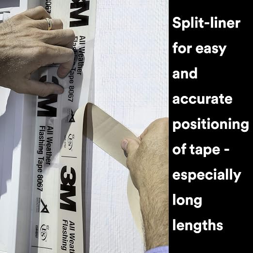 3M All Weather Flashing Tape 8067-3" x 75ft, Waterproof Seals - Image 5