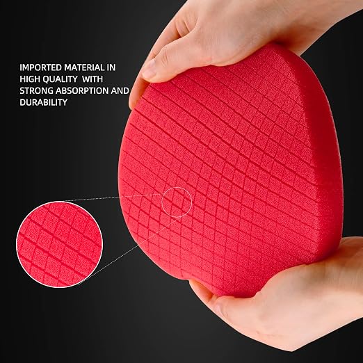 Red Finish Polish Pad, Polishing and Waxing - Image 3