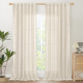 YoungsTex Linen Curtains 90 Inch Length by YoungsTex