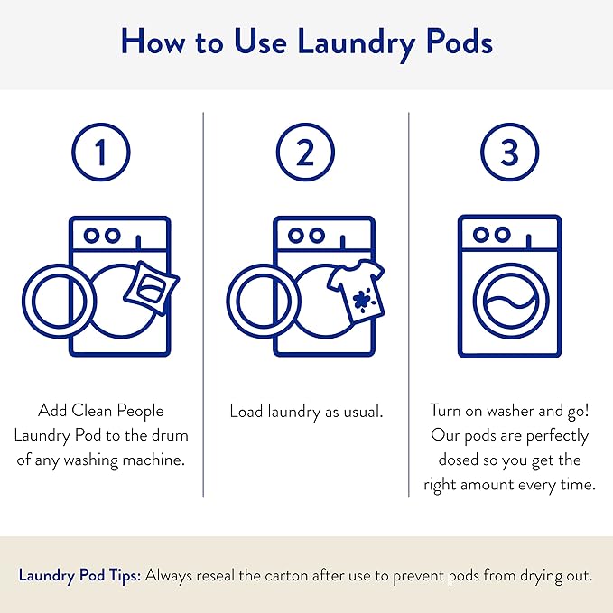 The Clean People Laundry Detergent Pods - Image 3