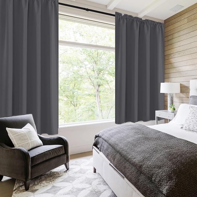 DWCN Kitchen Blackout Short Curtains - Image 6