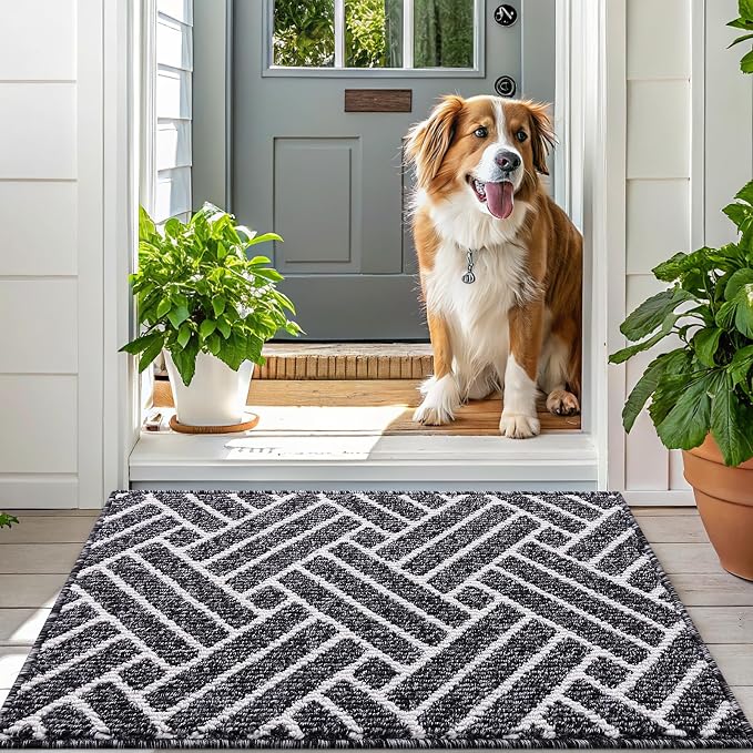 OLANLY Indoor Door Mat, 48x32 Inch, Dirt Resistant and Absorbent, Non-Slip - Image 6