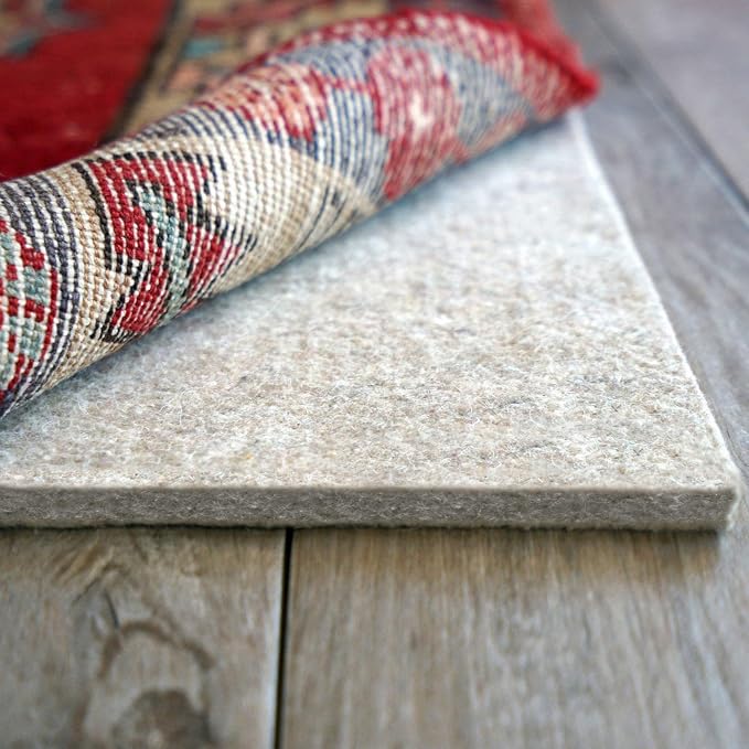 RUGPADUSA - Eco-Plush - 9'x13' - 3/8" Thick - 100% Felt - Extra Cushioned Rug by RugPadUSA