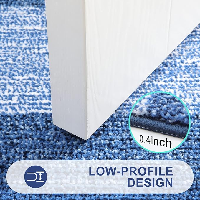 Kitinjoy Indoor Outdoor Door Mat, 71x24 Non-Slip Absorbent Dirt Trapper - Image 4