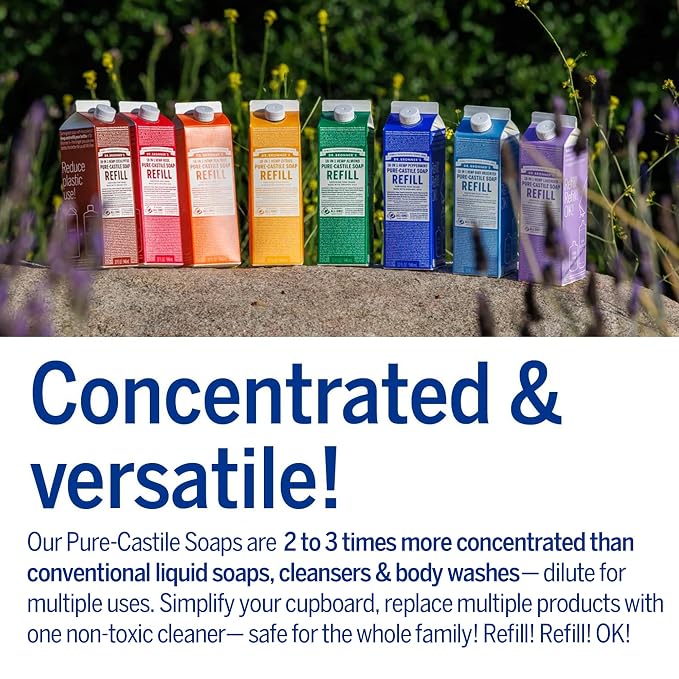 Dr. Bronner's Magic Soap-Pure-Castile Liquid Refill - Image 5