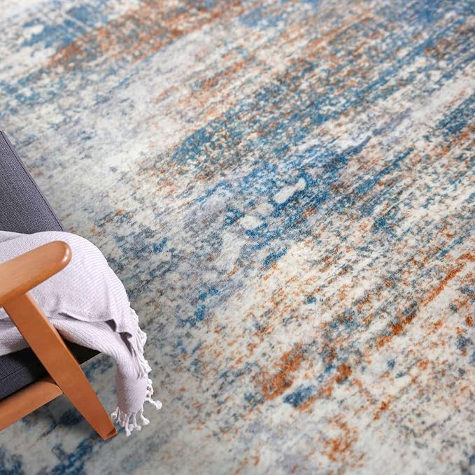 IOHOUZE Abstract Area Rugs 6x9 Ft Washable Rugs - Image 7