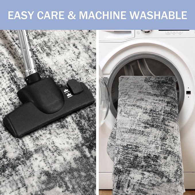 IOHOUZE Abstract Area Rugs 9x12 Ft Washable Large Rugs - Image 3