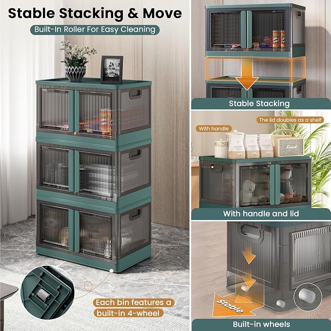 19Gal Collapsible Storage Bins - Image 4