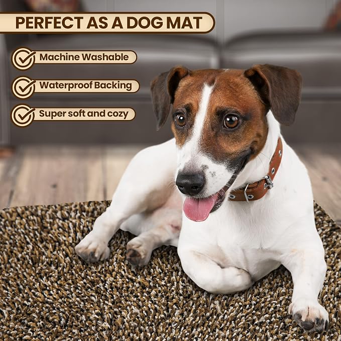 Premium Microfiber Indoor Door Mat – 32"x48" Washable Entry Mat, Waterproof - Image 6