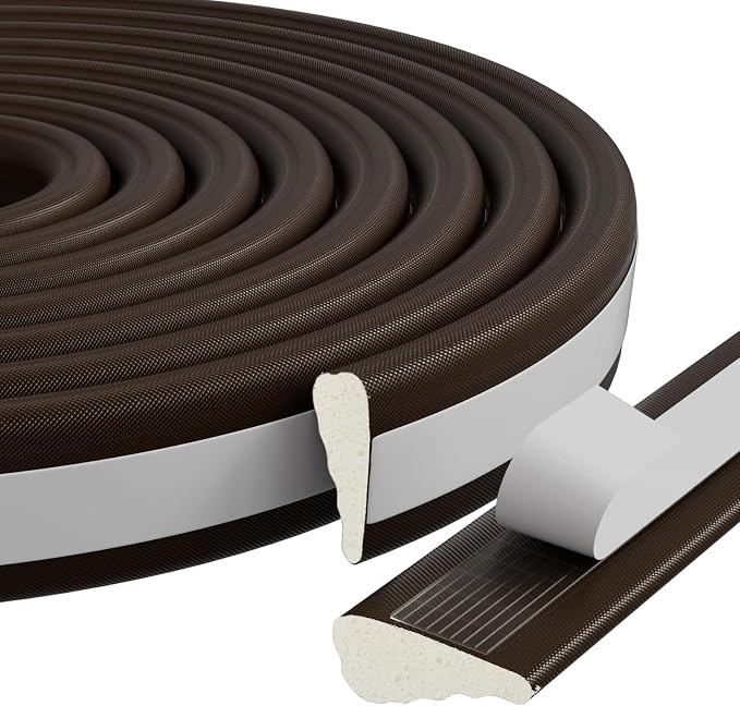 2 Pack*16.4 Ft Weather Stripping Seal Strip by Cuysfead