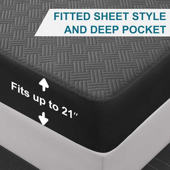 Waterproof Mattress Protector Twin Size - Image 6