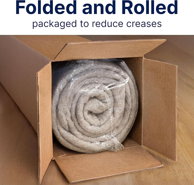 RUGPADUSA - Eco-Plush - 8'10" x 11'10" - 3/8" Thick - 100% Felt - Extra - Image 8