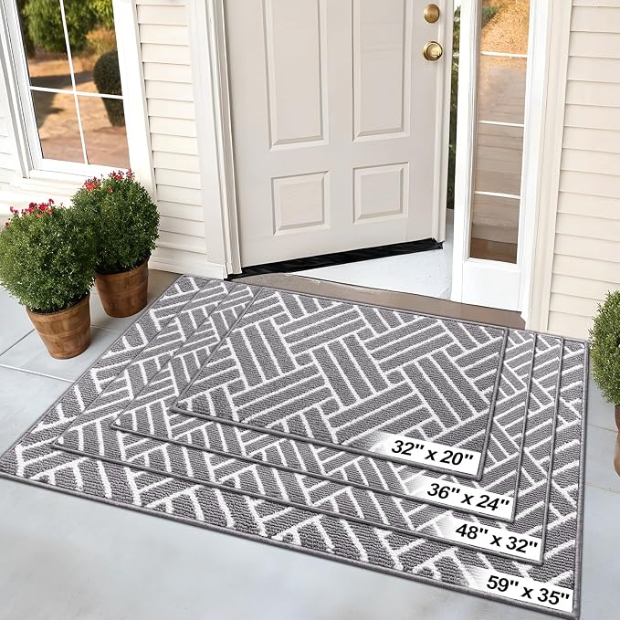 OLANLY Runner Indoor Door Mat, 70x23 Inch, Dirt Resistant and Absorbent - Image 8