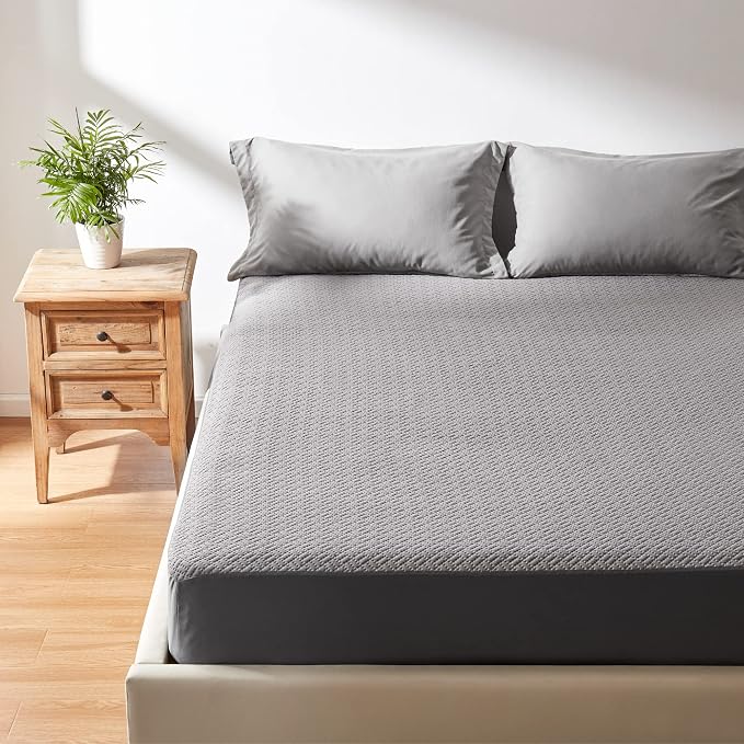 Hanherry 100% Waterproof Mattress Protector King Size - Image 7