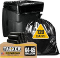 Tasker 65 Gallon Trash Bags Heavy Duty | 120 Count | Extra Large 64 Gallon by Tasker
