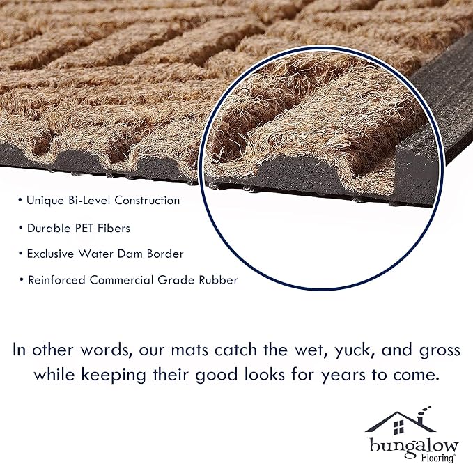 WaterHog Heavy Duty Doorway Mat, Made in USA, Durable & Skid-Resistant Entryway - Image 4