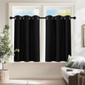 PONY DANCE Kitchen Curtains 24 inch Length by PONYDANCE
