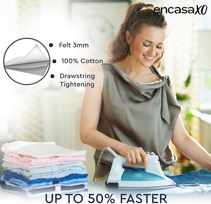 Encasa XO Ironing Board Cover and Pad 57"x22" - Image 7