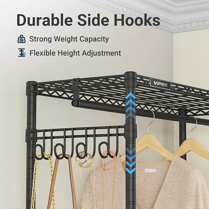 VIPEK R3C Plus Garment Rack Rolling Clothes Racks - Image 7