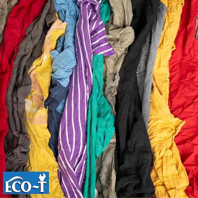 25 Lb Box Eco-T Mechanic Shop Rags - Image 7