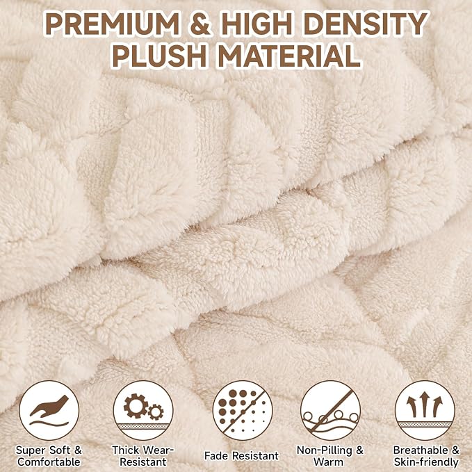 OTOB Couch Cover for Dogs Washable Pet Friendly, Non Slip Plush Funny Fuzzy - Image 3
