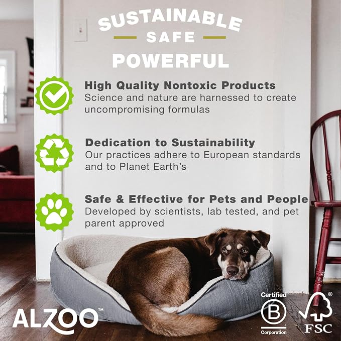 ALZOO Stain & Odor Remover, Quickly Lifts & Dissolves Pet Stains & Helps - Image 6