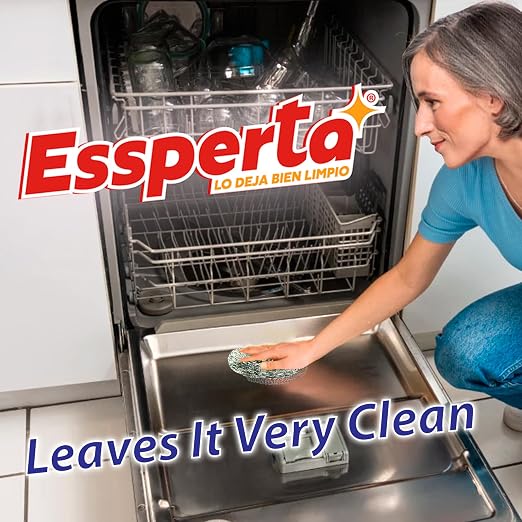 3 Pcs ESSPERTA Stainless Steel Wool Scrubber，3 Steel Scrubber Wool Pads - Image 4