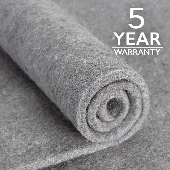 RUGPADUSA - Eco-Plush - 10'x14' - 3/8" Thick - 100% Felt - Extra Cushioned Rug - Image 5