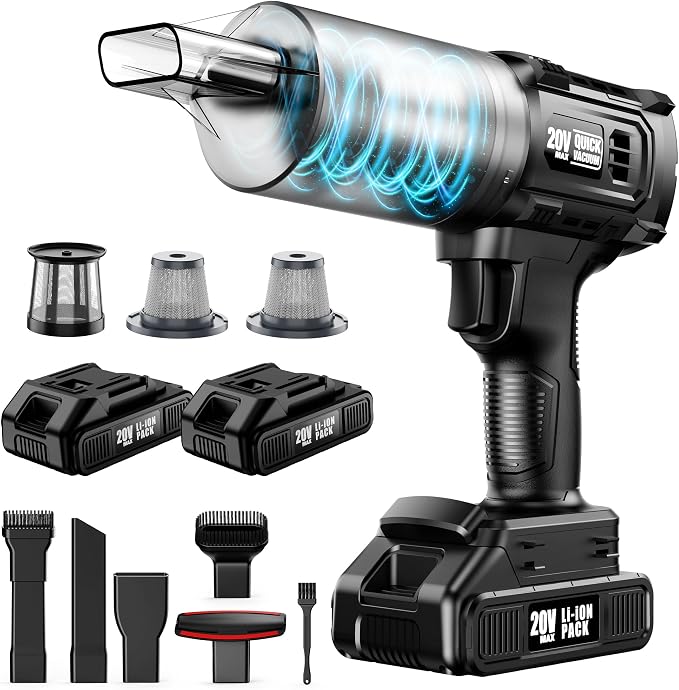 Handheld Vacuum Cleaner Cordless- 35000PA Strong Suction by Unknown