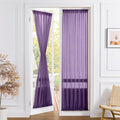 Tollpiz Sheer Curtains Closet Linen Textured Curtain Sheers Doorway Light by Tollpiz
