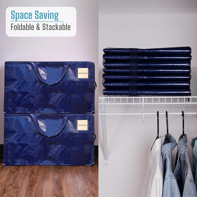 VENO 4 Pack Moving and Storage Bags, Heavy Duty, Alternative to Moving Boxes - Image 8