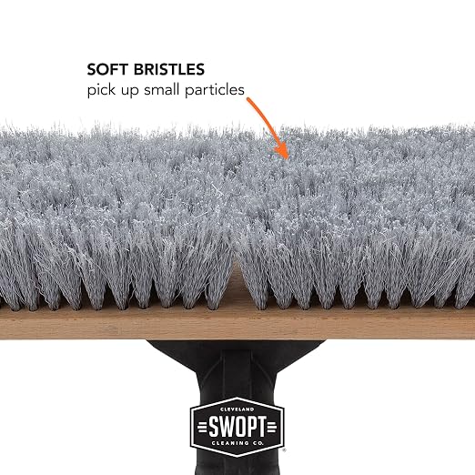 SWOPT 24” Premium Multi-Surface Push Broom Head — Cleaning Head Interchangeable - Image 8
