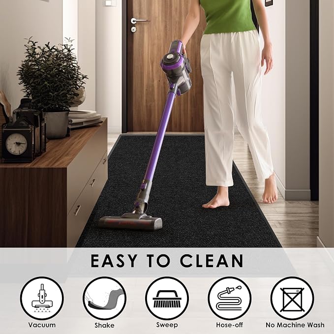 4′ x 16′ Front Door Mat Indoor Outdoor Entrance, Commercial Floor Mat Heavy - Image 6