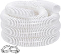 Dust Collection Hose 1-1/2 in × 10 ft Heavy Duty Clear Flexible PVC Reinforced by ZY-hosetube