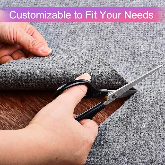 Ultra Strong Anti-Slip Rug Felt Pad 2 x 4 Feet Non Slip Area Gripper, Thin - Image 6
