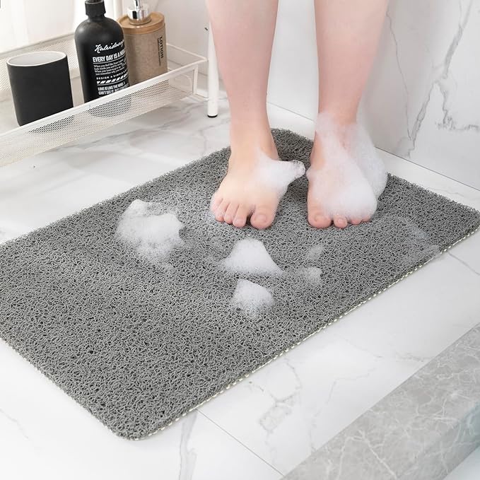 Non Slip Bathtub Mat, Anti Slip Shower Mat, Quick Drying Bath Tub Mats by Hargiis