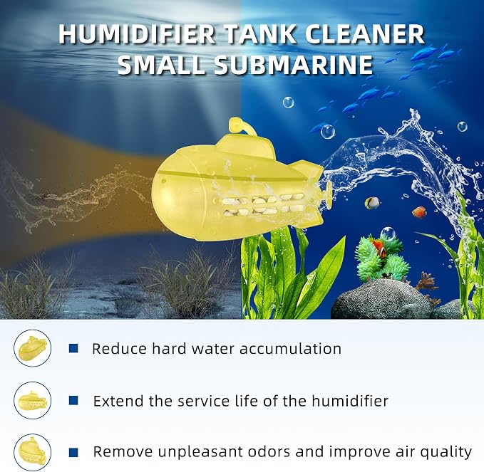 AMI PARTS Humidifier Tank Cleaner Small Submarine 18 pcs - Image 4