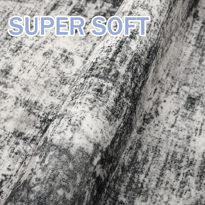 IOHOUZE Modern Abstract Area Rugs 5x7 Ft Washable Rugs - Image 6