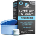 Retainer Cleaner and Soak Container, No-Mess Cleaning Tablets by M3Naturals