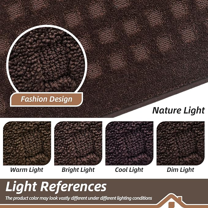 BEQHAUSE Waffle Door Mats Indoor 24"x36", Dog Mat - Image 7