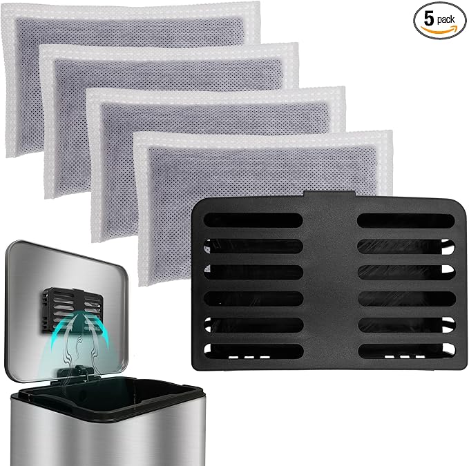 Activated Charcoal Odor Absorbing Filter Refill Deodorizer Compatible by Home